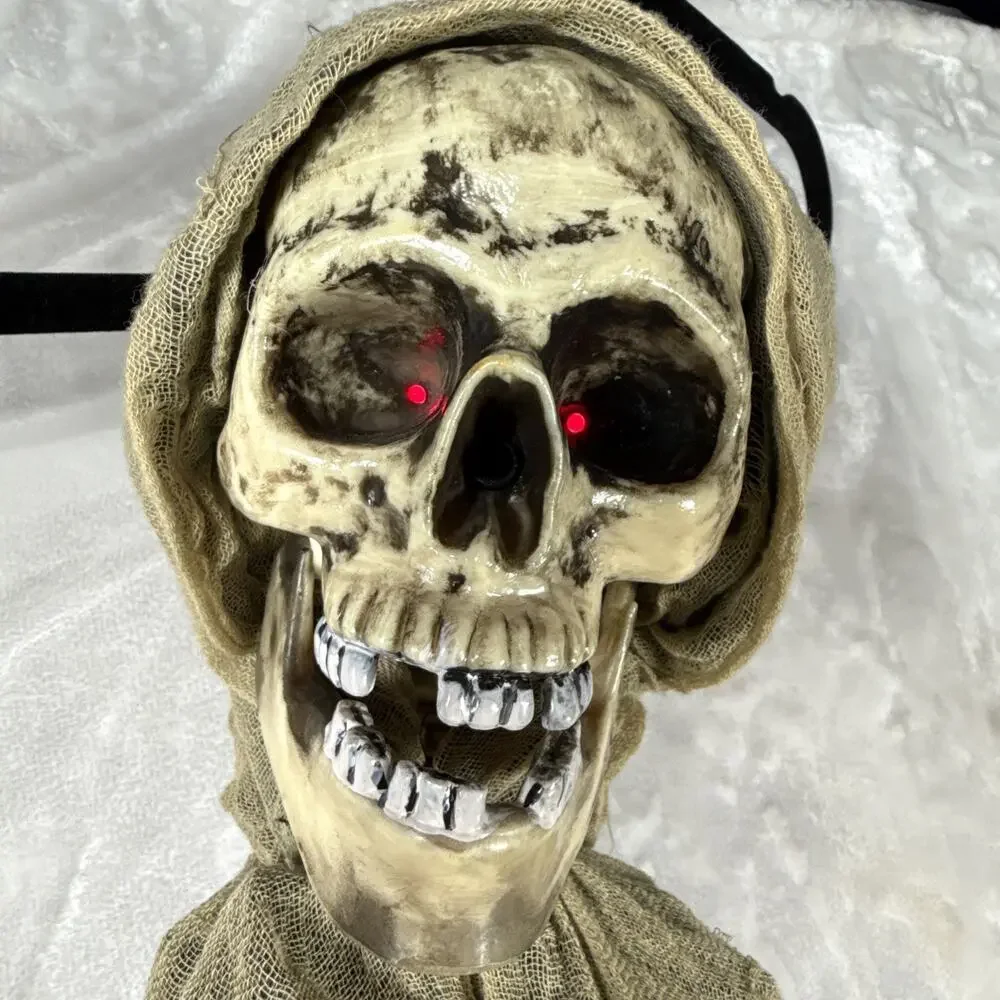 RARE Paper Magic Group Animated Hanging Reaper Halloween